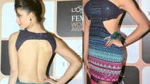 Urvashi Rautela Show Off Her Hot Back