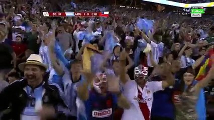 1-0 Ángel Di María Goal HD - Argentina 1-0 Chile 06.06.2016 Copa America