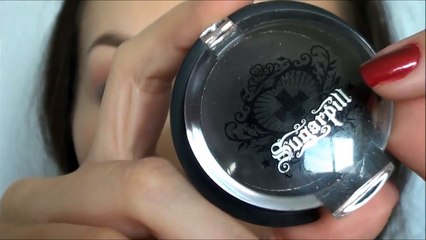 Dark holiday inspired makeup tutorial