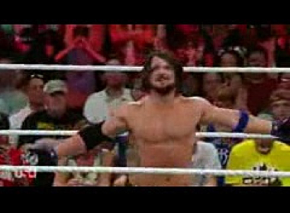 WWE Raw - 06-06-2016 -cena vs aj