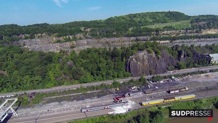Accident ferroviaire de Saint-Georges: Dégagement des wagons