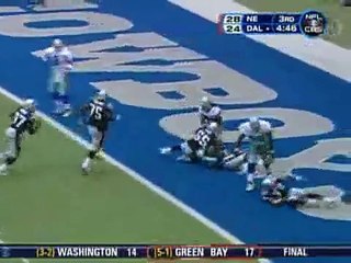 Marion Barber's two yard run against the Patriots