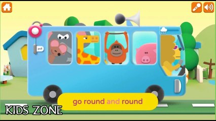Wheels On the Bus Nursery Rhymes Song dor Kids Nick Jr