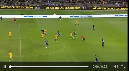 Maniatis incredible Long Shot  Goal  Australia vs Greece 1-2 Kirin cup 6 7 2016
