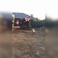 Man Loses Wresting Match vs Bench