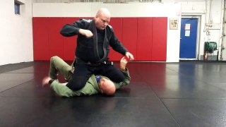 Women's Self Defense: escaping from mount, arms pinned (BJJ)