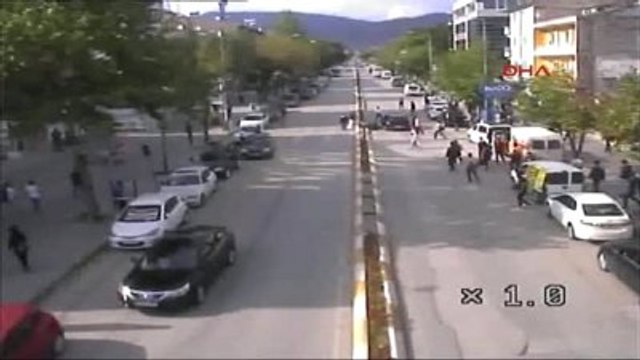Erzincan Mobese Kameraları Kazaları Kayıt Etti
