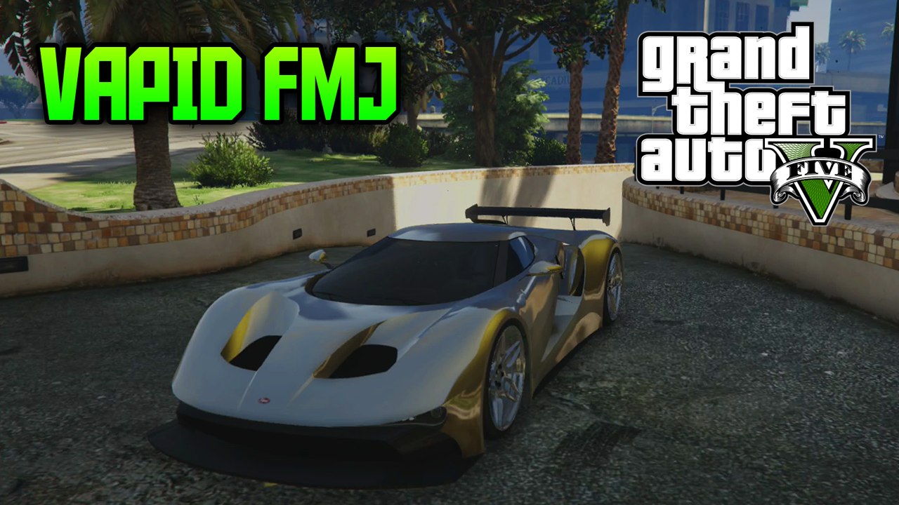 GTA 5 ONLINE - VAPID FMJ FULLY CUSTOMIZED GAMEPLAY (Grand Theft Auto 5)
