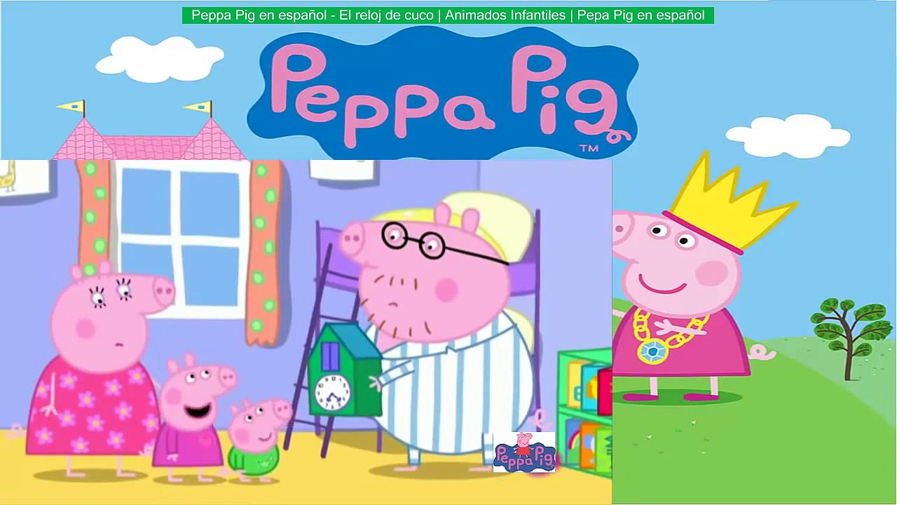 Peppa Pig en español - El reloj de cuco | Animados Infantiles | Pepa Pig en español