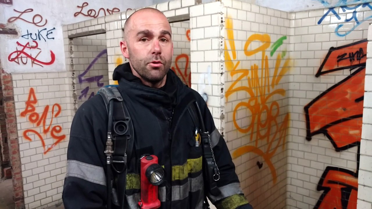 exercices chez les pompiers à Arlon