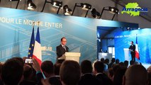 Inauguration de l'usine LFB, en présence du Président de la République François Hollande