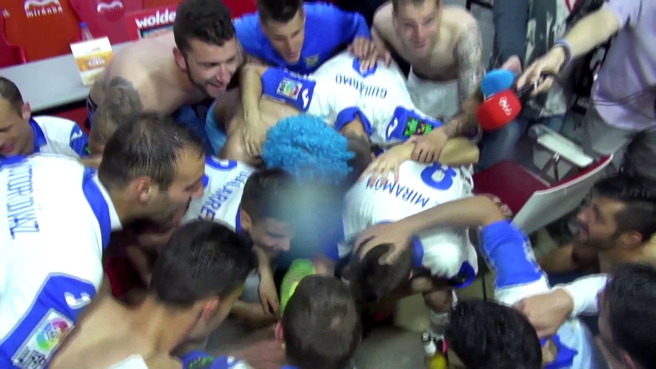 Video-montaje del ascenso del Club Deportivo Leganés de la Plaza Mayor