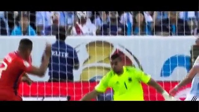 Argentina vs Chile 2-1 All Goals & Highlights Copa America Centenario 2016