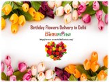Birthday Flowers Delivery in Delhi