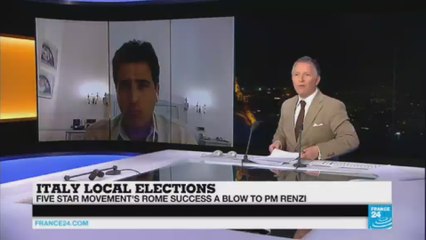 Italy: anti-establishment candidate leads Rome mayoral race.