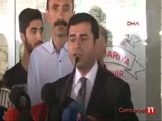 Demirtaş'tan Vezneciler saldırısına ilişkin açıklama