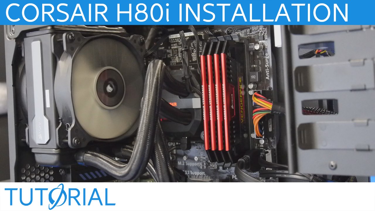 Mos for eksempel Privilegium How To: Corsair H80i Liquid Cooler Installation - video Dailymotion