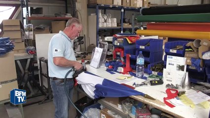 Euro 2016: les coulisses de la fabrication des drapeaux