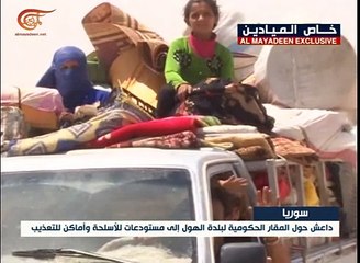 أهالي بلدة الهول في الحسكة يعودون إليها