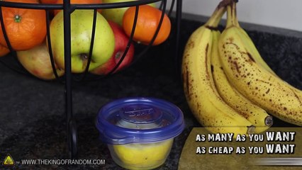 Voici comment créer un piège naturel pour les détestables mouches à fruits!