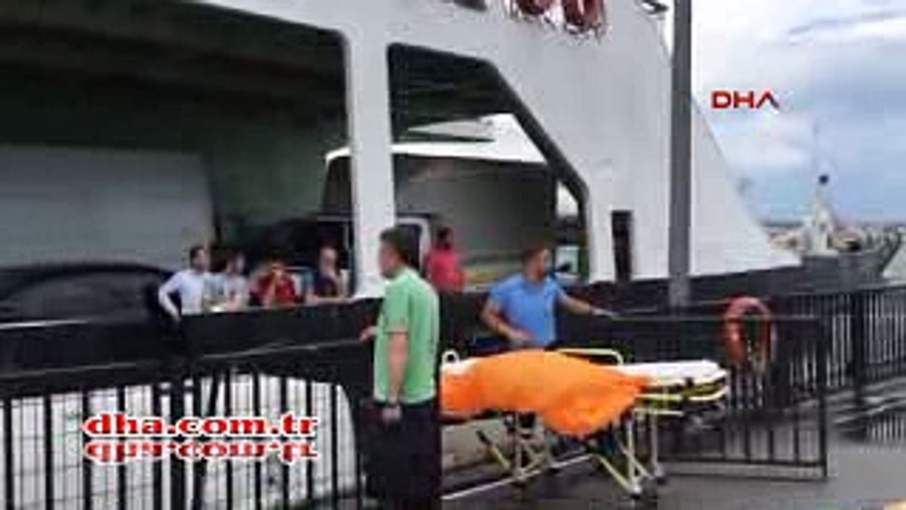 Sirkeci'de vapur kazası