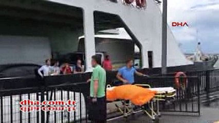 Sirkeci'de vapur kazası