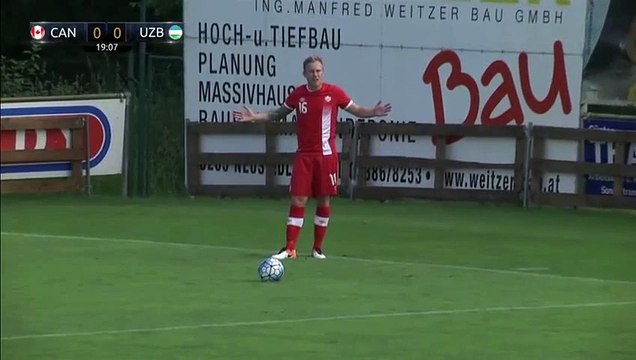 David Edgar Goal Canada 1-0 Uzbekistan friendly match 07-06-2016