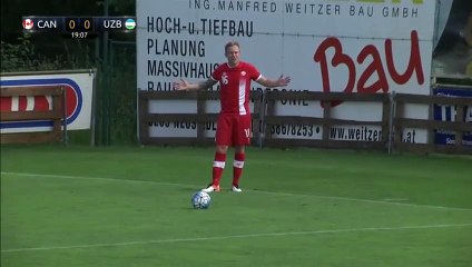 David Edgar Goal Canada 1-0 Uzbekistan friendly match 07-06-2016