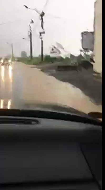 Intempéries à Thuin