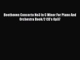 PDF Beethoven Concerto No3 In C Minor For Piano And Orchestra Book/2 CD's Op37  EBook