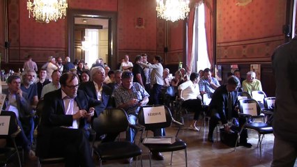 Conférence de presse Mondial à pétanque à Marseille