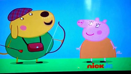 Peppa pig - mummy pig wins all the teddies - fun fair scene