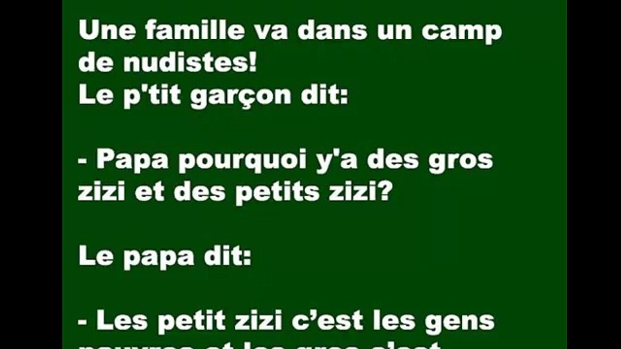 Une famille dans un camp de nudiste