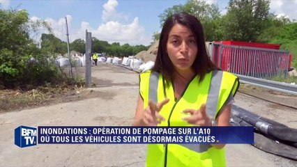Inondations: le vaste chantier pour la réouverture de l’A10