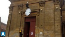 L'église de Rocroi a une nouvelle horloge