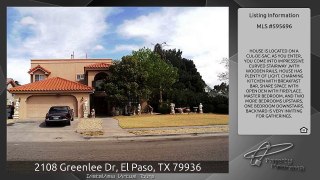 2108 Greenlee Dr, El Paso, TX 79936