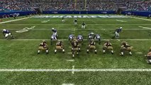 Madden NFL 10 Video Highlight #3 Saints at Colts Jan 29, 2009