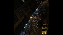 Kanye West & Travis Scott Shut Down NYC Streets! Mobbed By Fans