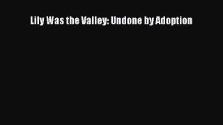 Download Lily Was the Valley: Undone by Adoption Ebook Online