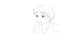 Animações Animangá & Doga Kobo -  Básico de Piscar o Olho (Ashitaka)