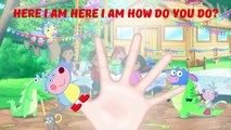 Peppa Pig Dora the Explorer Costumes Party Finger Family | Nursery Rhymes Lyrics | Cartoon For Kids