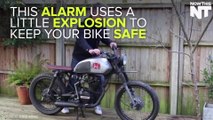 Bike Alarm Sets Off Blast When Triggered