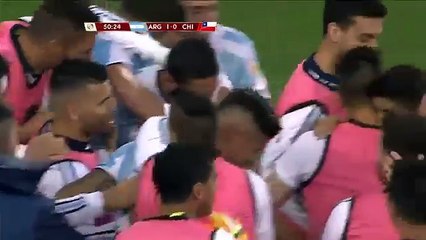 Argentina vs Chile 2-1 Copa America Centenario 2016