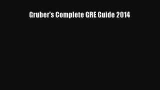 [Download] Gruber's Complete GRE Guide 2014 PDF Free