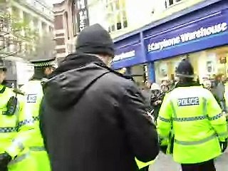 BNP Not Welcome Here - Liverpool City Centre - 4/12/10