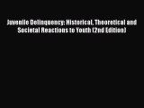 Read Book Juvenile Delinquency: Historical Theoretical and Societal Reactions to Youth (2nd