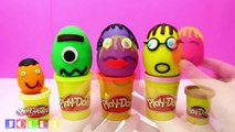 Oeufs Surprise Pâte à Modeler Play Doh avec SpongeBob et Petshop, Shopkins