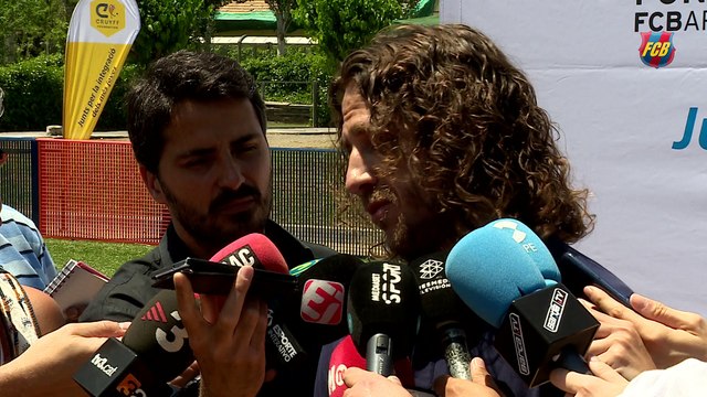 Carles Puyol fa balanç de la temporada del FC Barcelona