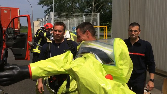 Exercice sur les risques chimiques à PSA