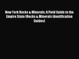 Read New York Rocks & Minerals: A Field Guide to the Empire State (Rocks & Minerals Identification